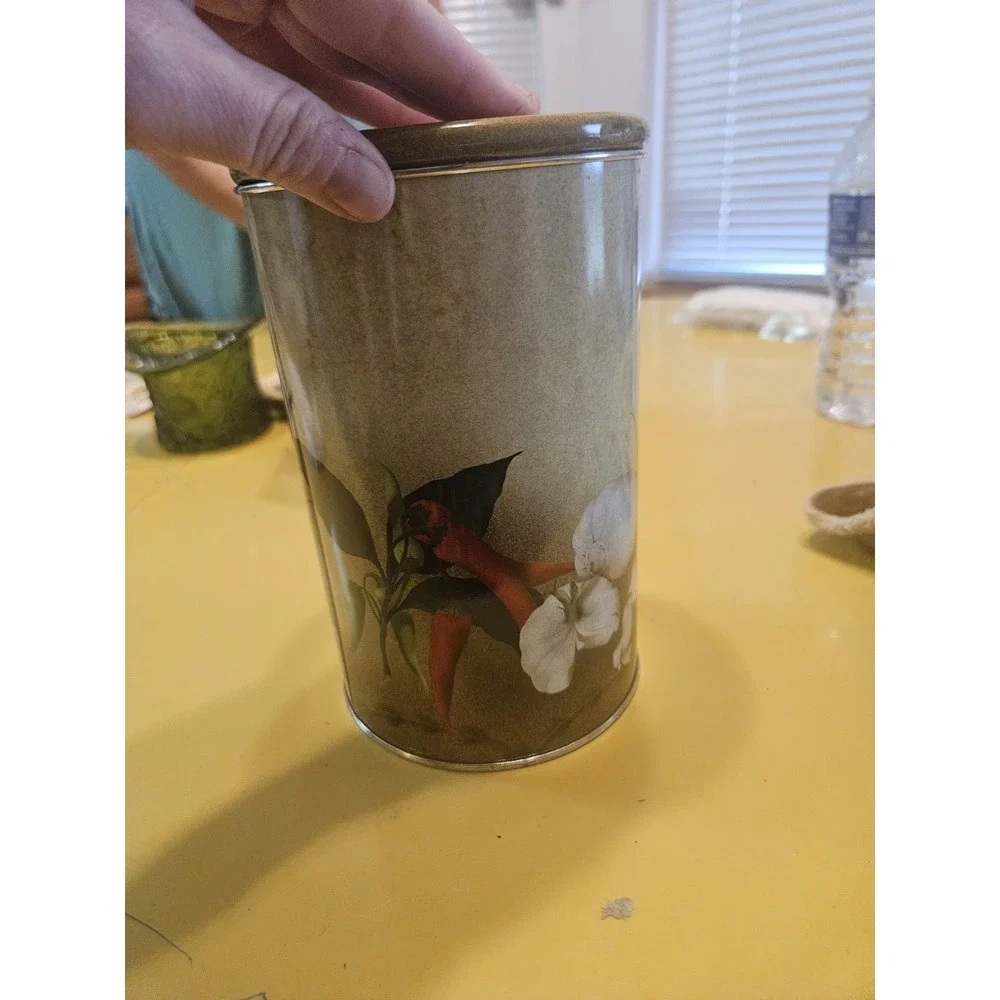 Vintage Vegetable Tin‎